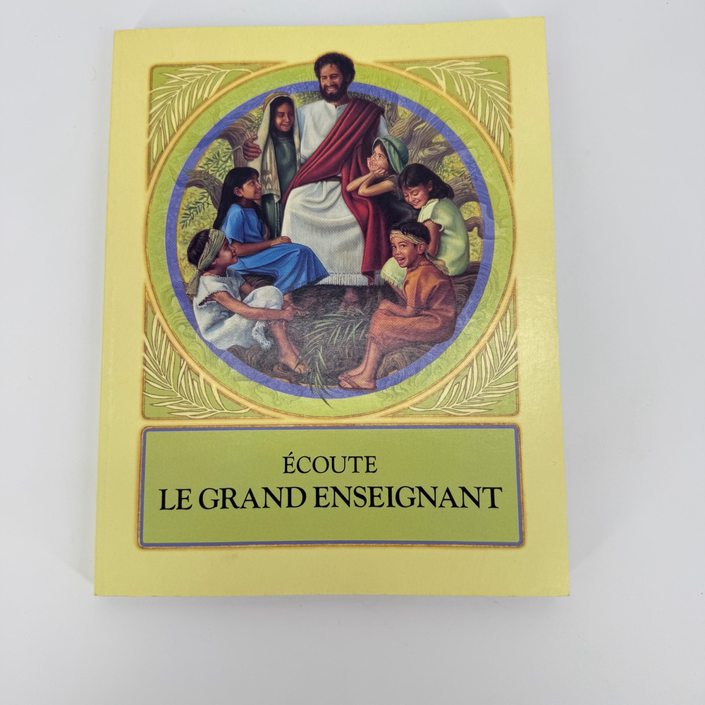 Vtg book Écoute Le Grand Enseignant by Watch Tower Bible and Tract Society